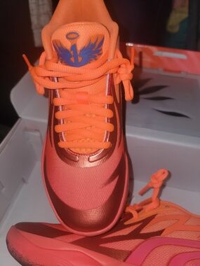 Puma Fiery Coral/Ultra Orange Shoe Box